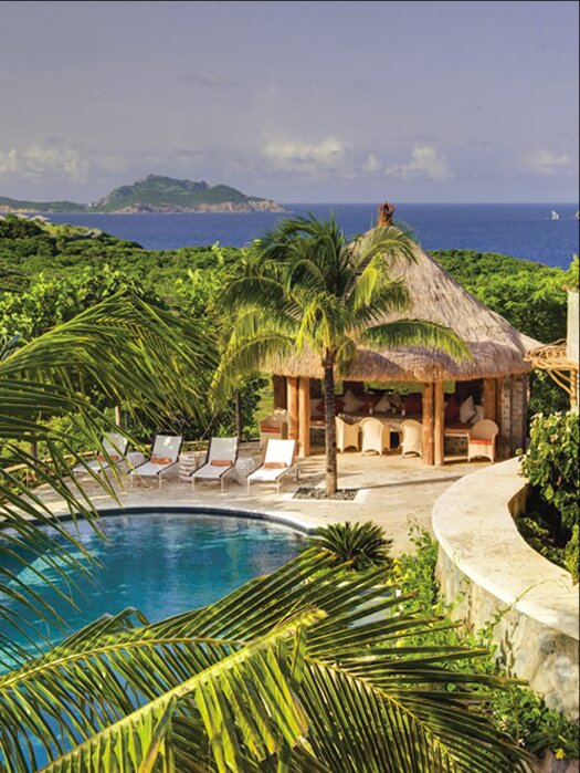 Tropical villa getaway on Mustique